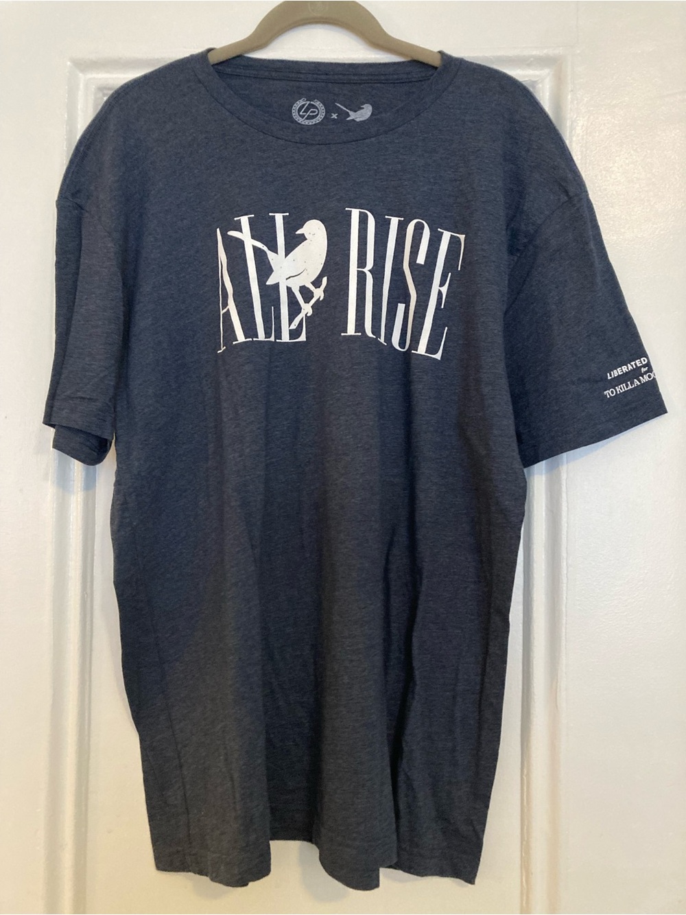 To Kill A Mockingbird Broadway Blue ALL RISE UNISEX Shirt Liberated People XL